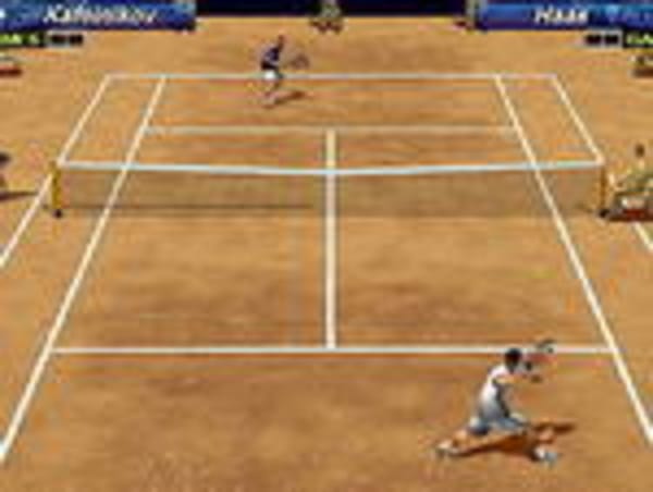 Tauben werben für "Virtua Tennis 2"