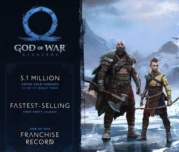 "God of War Ragnarök" feiert erfolgreichen Verkaufsstart
