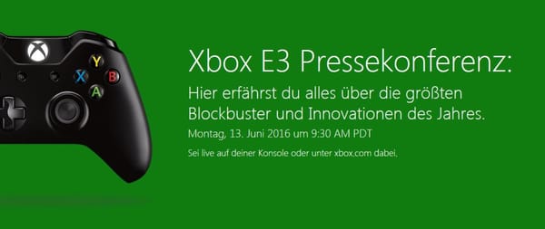 Xbox lädt zur E3-Show