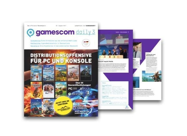 gamescom daily 3 als Livepaper lesen