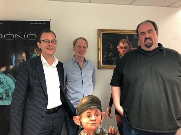 Bremens Wirtschaftssenator Martin Günthner besucht King Art