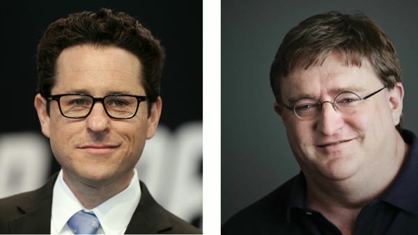 J.J. Abrams und Gabe Newell sprechen in Vegas
