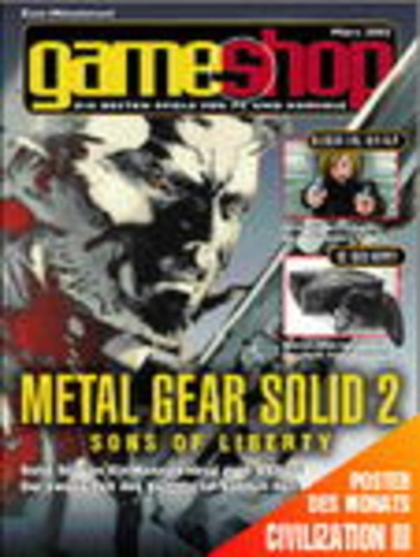 Solid Snake macht's undercover in GameShop