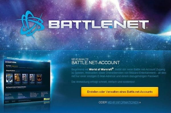 Blizzard gibt Battle.net dran