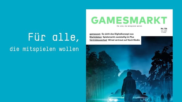 GamesMarkt 6: Neue Ausgabe verfügbar!