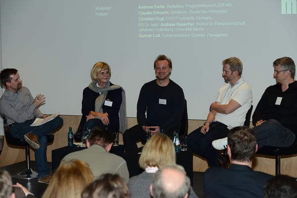 Gamarea-Panel diskutierte über "Kulturgut Games"