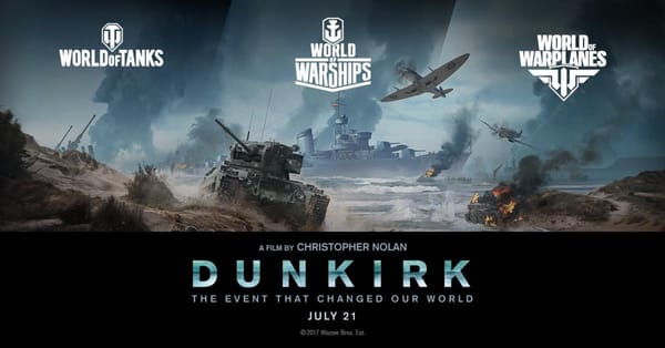 Wargaming macht Crosspromotion für Nolans "Dunkirk"