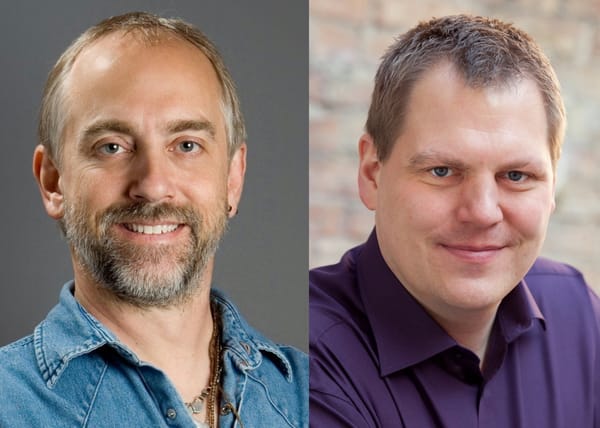 Garriott und Begemann sprechen in Köln