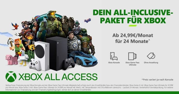 Xbox All Access für deutschen Markt veröffentlicht