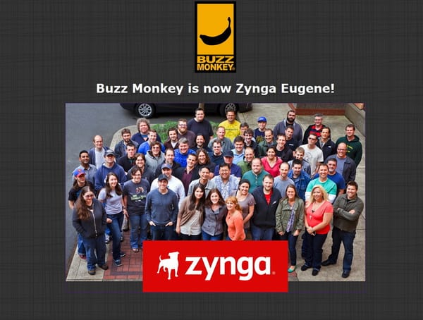 Buzz Monkey spielt für Zynga