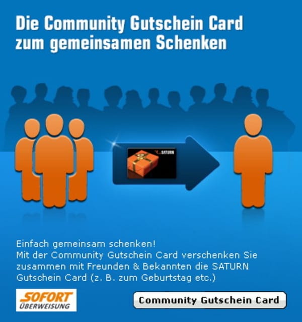 Saturn führt smarte Geschenkkarten ein