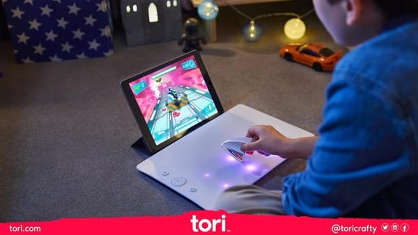 "tori"-Board für Kinder ermöglicht interaktives Spielen
