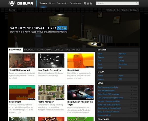 Linden Labs kauft Desura