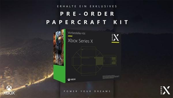 Xbox Series X Papercraft Kit bei Media Markt und Saturn erhältlich