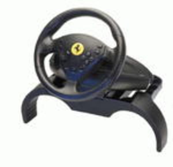 Schnurloses PS2-Lenkrad von Thrustmaster