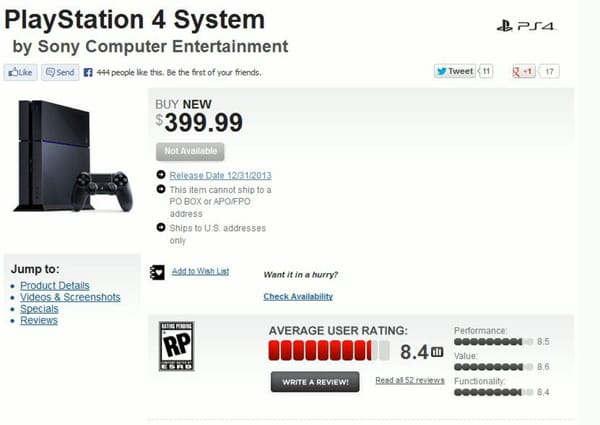 USA: GameStop stoppt PS4-Pre-Order