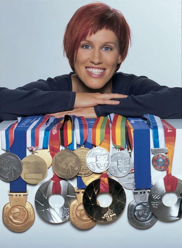 Wilhelm und Neuner werben für "RTL Biathlon 2008"