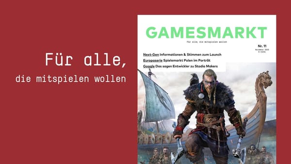 GamesMarkt 11: Neue Ausgabe verfügbar!
