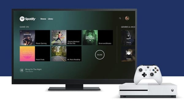 Xbox One kann jetzt auch Spotify