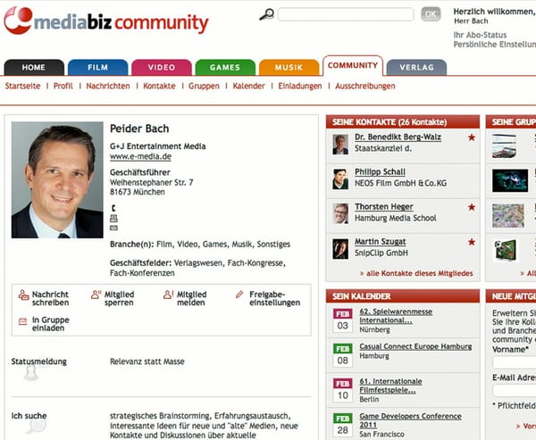 Mehr als 1000 Mitglieder - die mediabiz community etabliert sich erfolgreich!