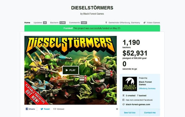 Diesel geht gegen Markenanmeldung von Black Forest Games vor