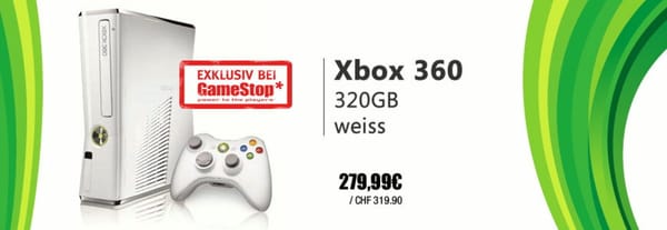 GameStop verkauft weiße Xbox exklusiv