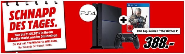 MediaMarkt pusht "Witcher 3"-Bundles