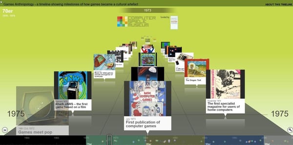 Computerspielemuseum präsentiert neue Timeline