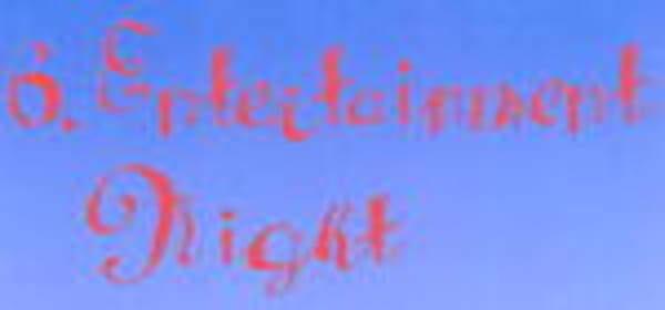 Stars und Medien-Macher bei der 6. Entertainment Night