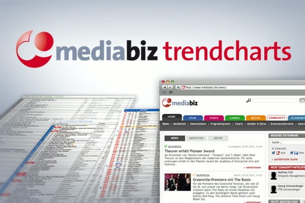 Mit den "mediabiz Trend-Charts" noch näher am Markt