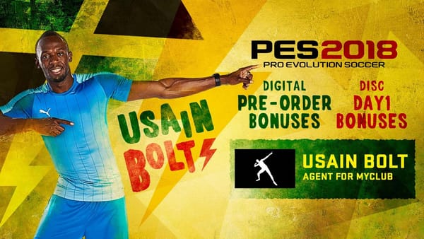 Bolt kickt bei "PES 2018" mit