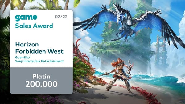 Zwei game Sales Awards im Februar 2022 verliehen