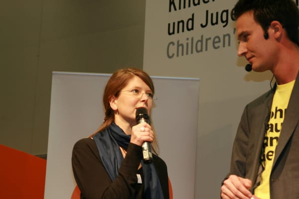 Tommi im Rahmen der Buchmesse verliehen