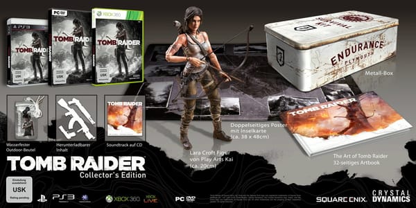 Square Enix stellt "Tomb Raider"-Sonderausgaben vor