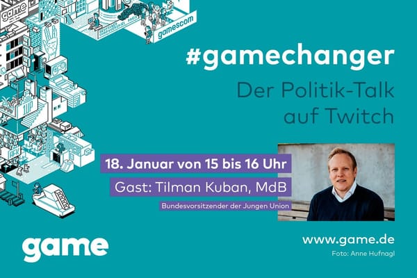 game lädt JU-Chef Kuban zum Talk ein
