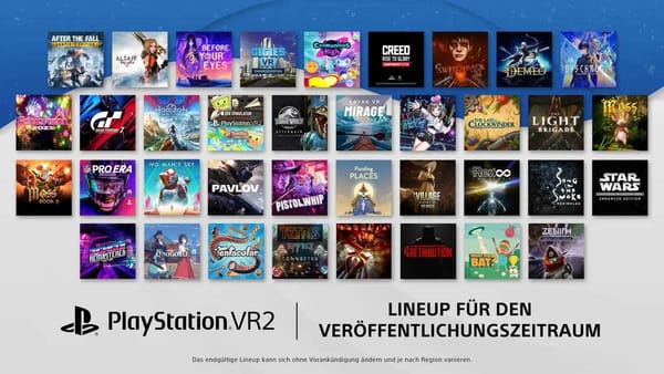Launch-Line-up von PlayStation VR2 konkretisiert