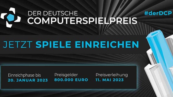 Einreichphase für den Deutschen Computerspielpreis 2023 gestartet