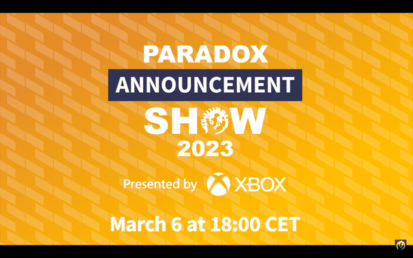 Paradox Showcase in Kooperation mit Xbox angekündigt