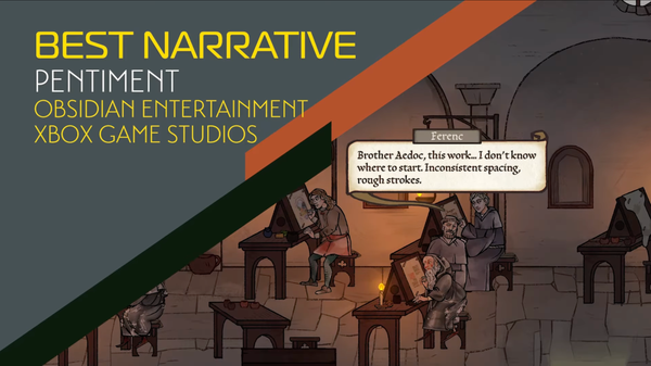 GDC Choice Awards ehren "Elden Ring", "God of War Ragnarök" und "Pentiment"