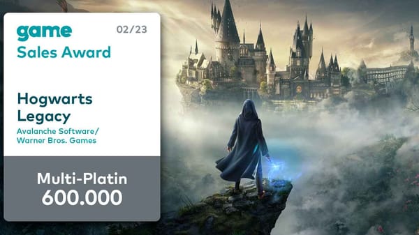 "Hogwarts Legacy" erhält Multi-Platin game Sales Award