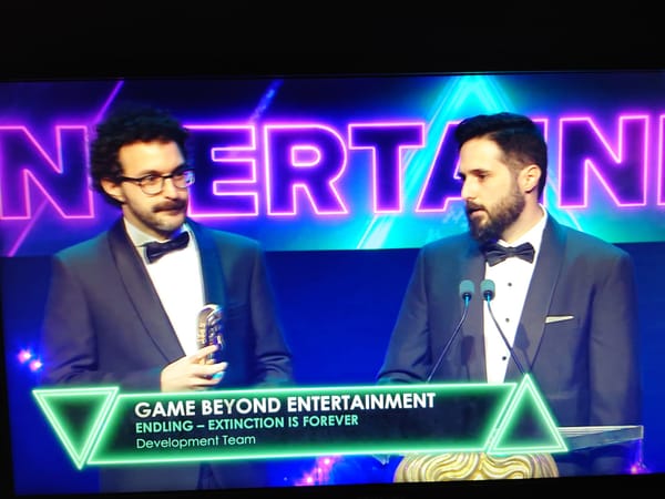 HandyGames' "Endling" gewinnt BAFTA, "Vampire Survivors" wird bestes Spiel