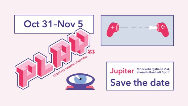 Creative Gaming Festival Play gibt Termin für 2023 bekannt