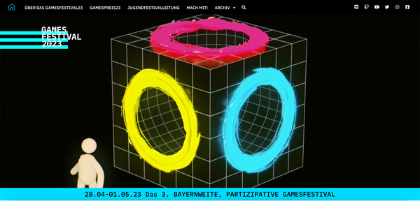 Programm des GamesFestival23 zu KI, XR und Realitäten bekannt