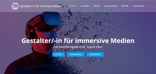BMWK schafft neuen Ausbildungsberuf „Gestalter:innen für immersive Medien“