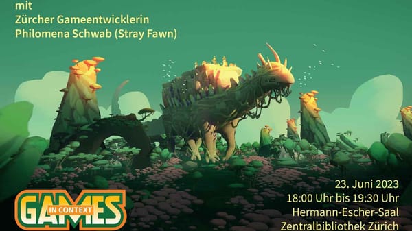 Züricher 'Games in Context' lädt zu Vorlesungen und Workshops