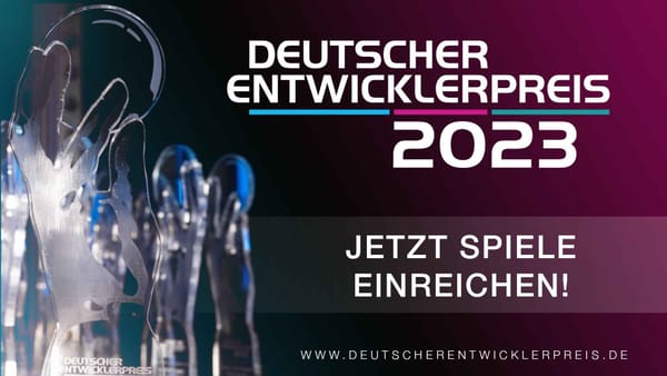 Deutscher Entwicklerpreis 2023 startet Einreichphase