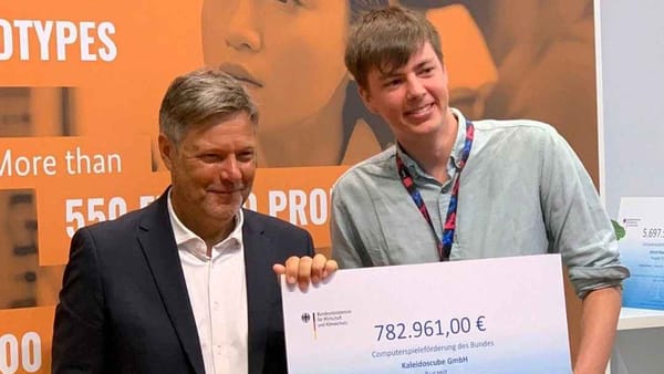 kaleidoscube erhält Habeck-Scheck, erste Gamesförderung 2024 für Just2D