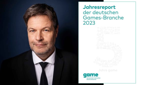 Robert Habeck grüßt im game-Jahresbericht und spricht von gemeinsamem Ziel