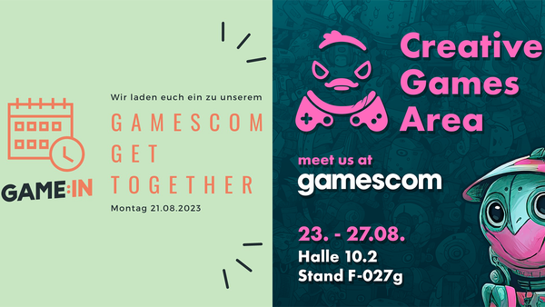 gamescom Update vom 18. August 2023: Game:in, GamesAhead, Nintendo-Karriere