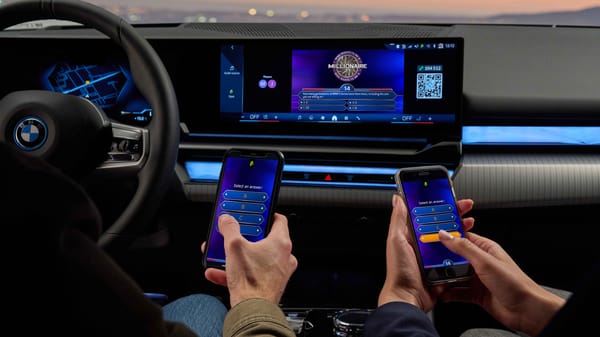 BMW and AirConsole bring "Who Wants to be a Millionaire?" into the car